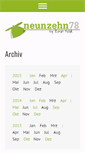 Mobile Screenshot of neunzehn78.info